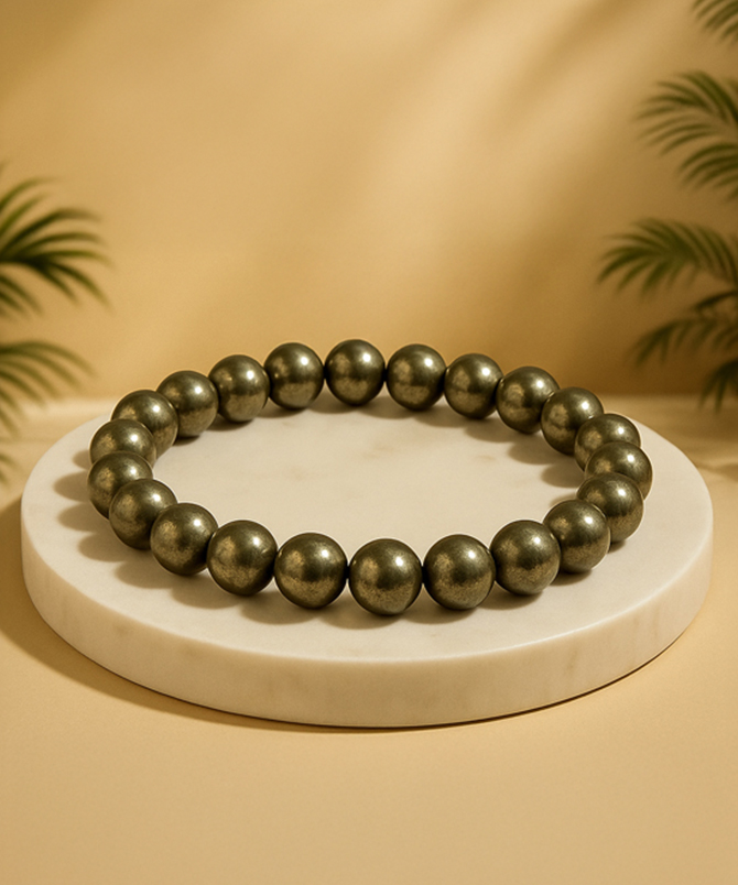 Pyrite Bracelet, pyrite stone bracelet, original pyrite bracelet, men's pyrite bracelet, pyrite bracelet for money