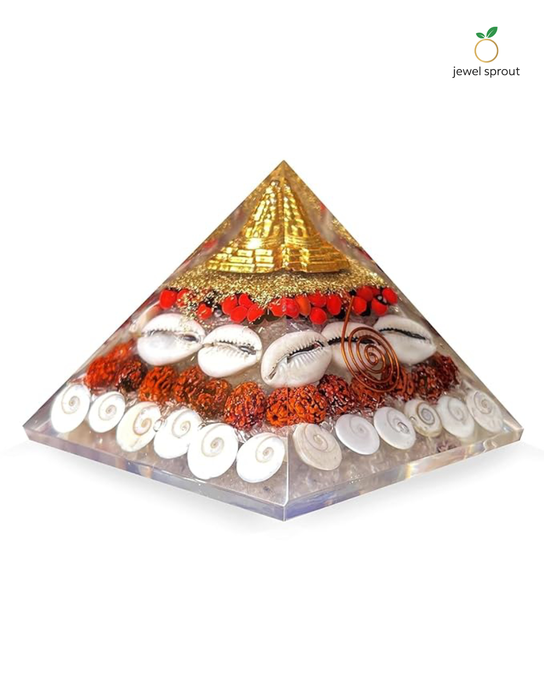 Shree Yantra Gomti Chakra Orgone Pyramid