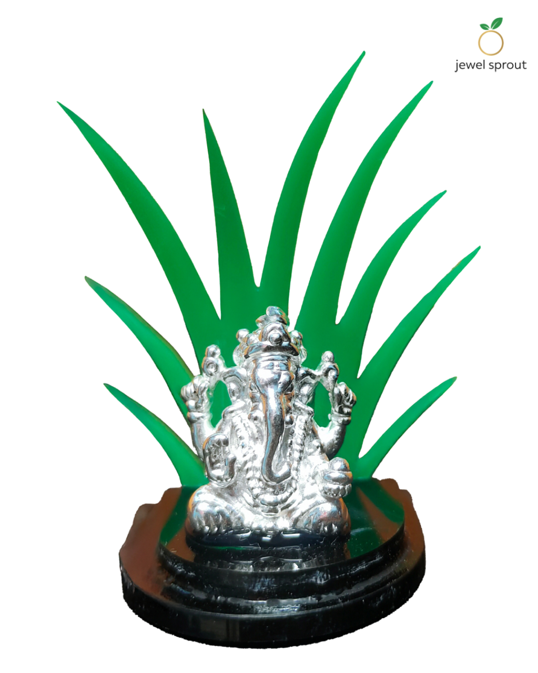 Silver Ganesh Idol, Pure Silver Ganesh Idol For Gift, Pure Silver Ganesh Idol